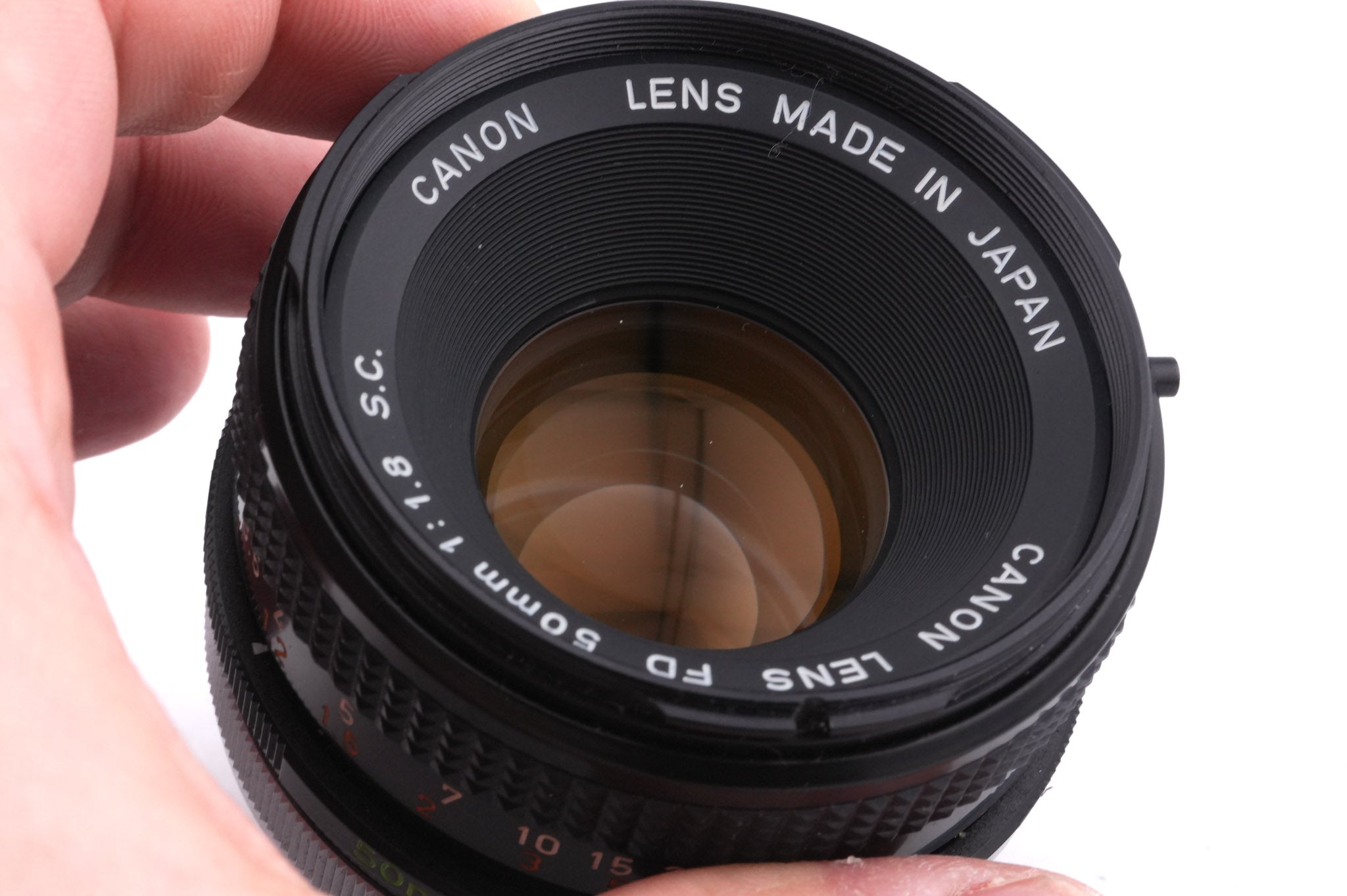 Canon 50mm f1.8 S.C.