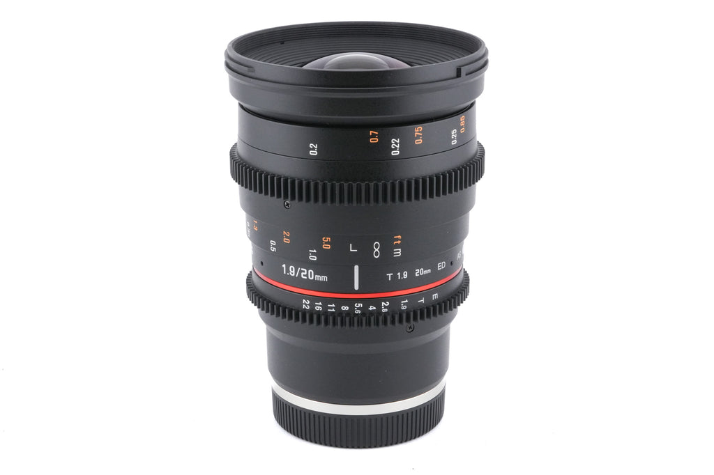 Samyang 20mm T1.9 ED AS UMC