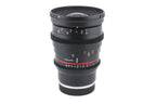 Samyang 20mm T1.9 ED AS UMC