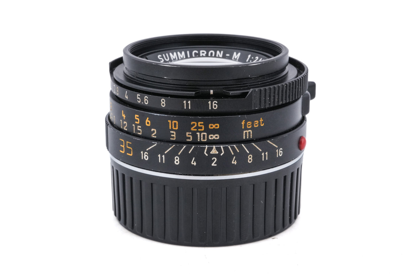 Leica 35mm f2 Summicron-M (Type IV) (Black, 11310)