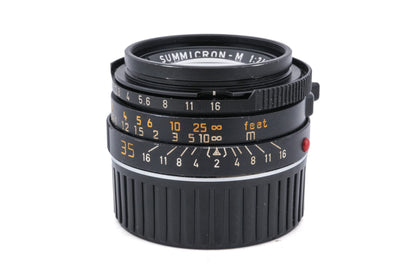 Leica 35mm f2 Summicron-M (Type IV) (Black, 11310)