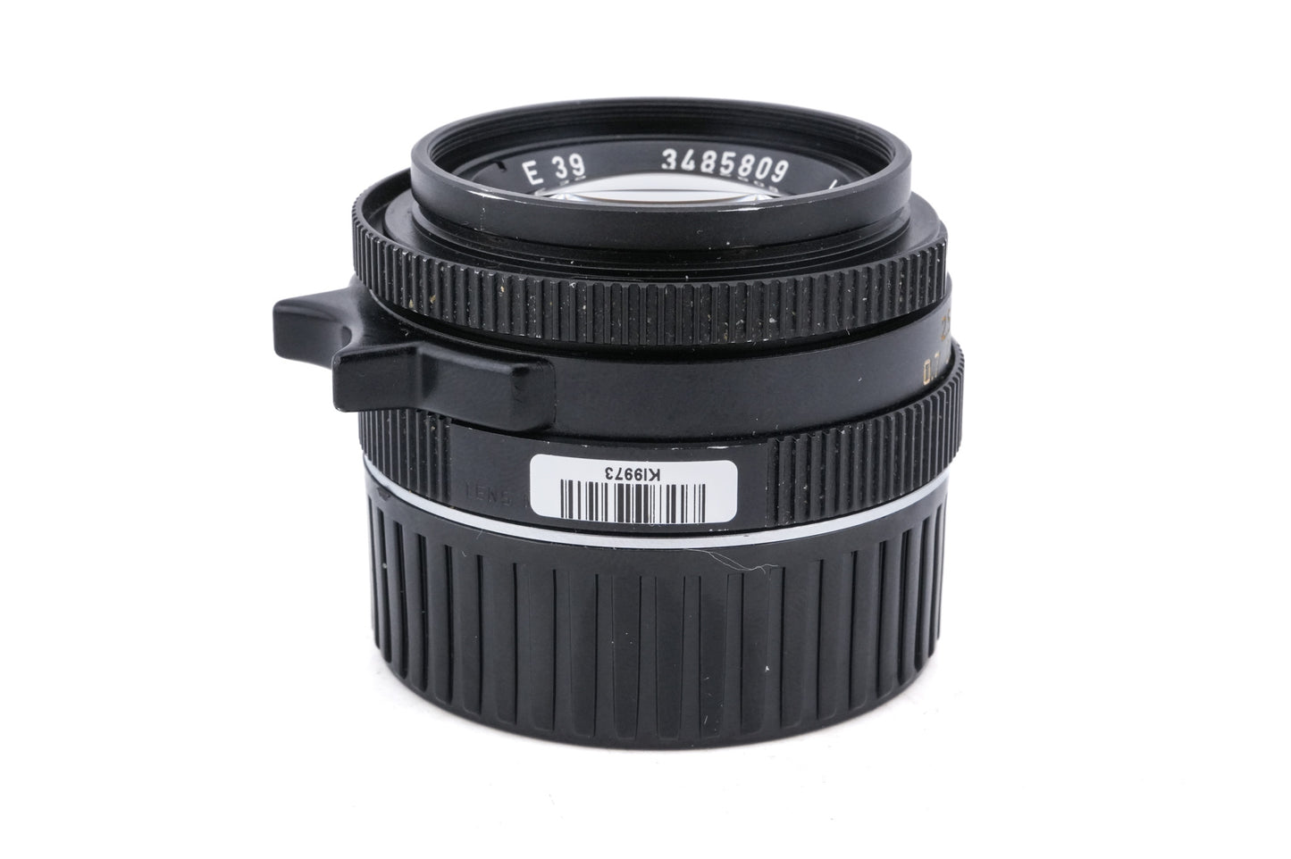 Leica 35mm f2 Summicron-M (Type IV) (Black, 11310)