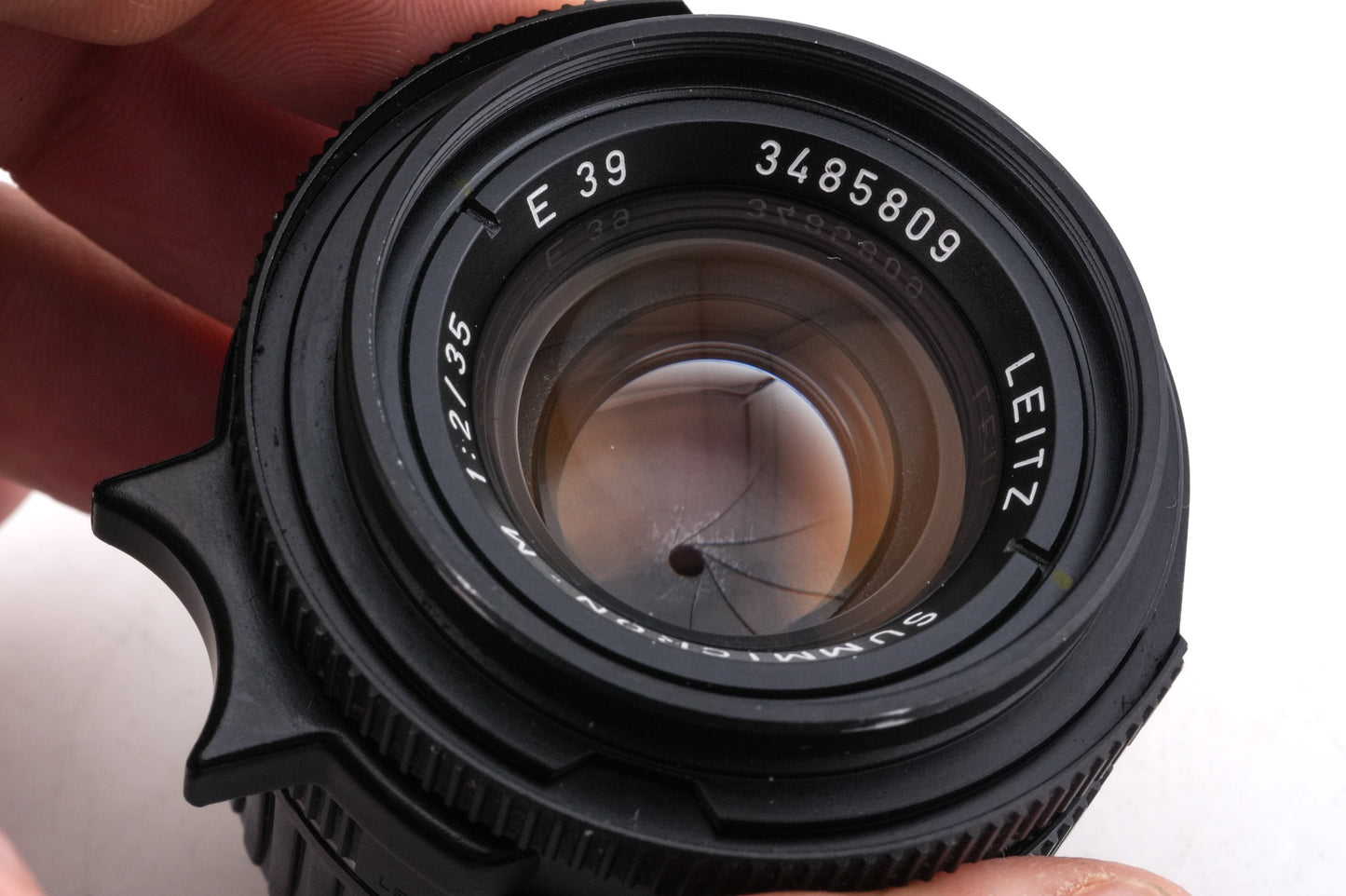 Leica 35mm f2 Summicron-M (Type IV) (Black, 11310)
