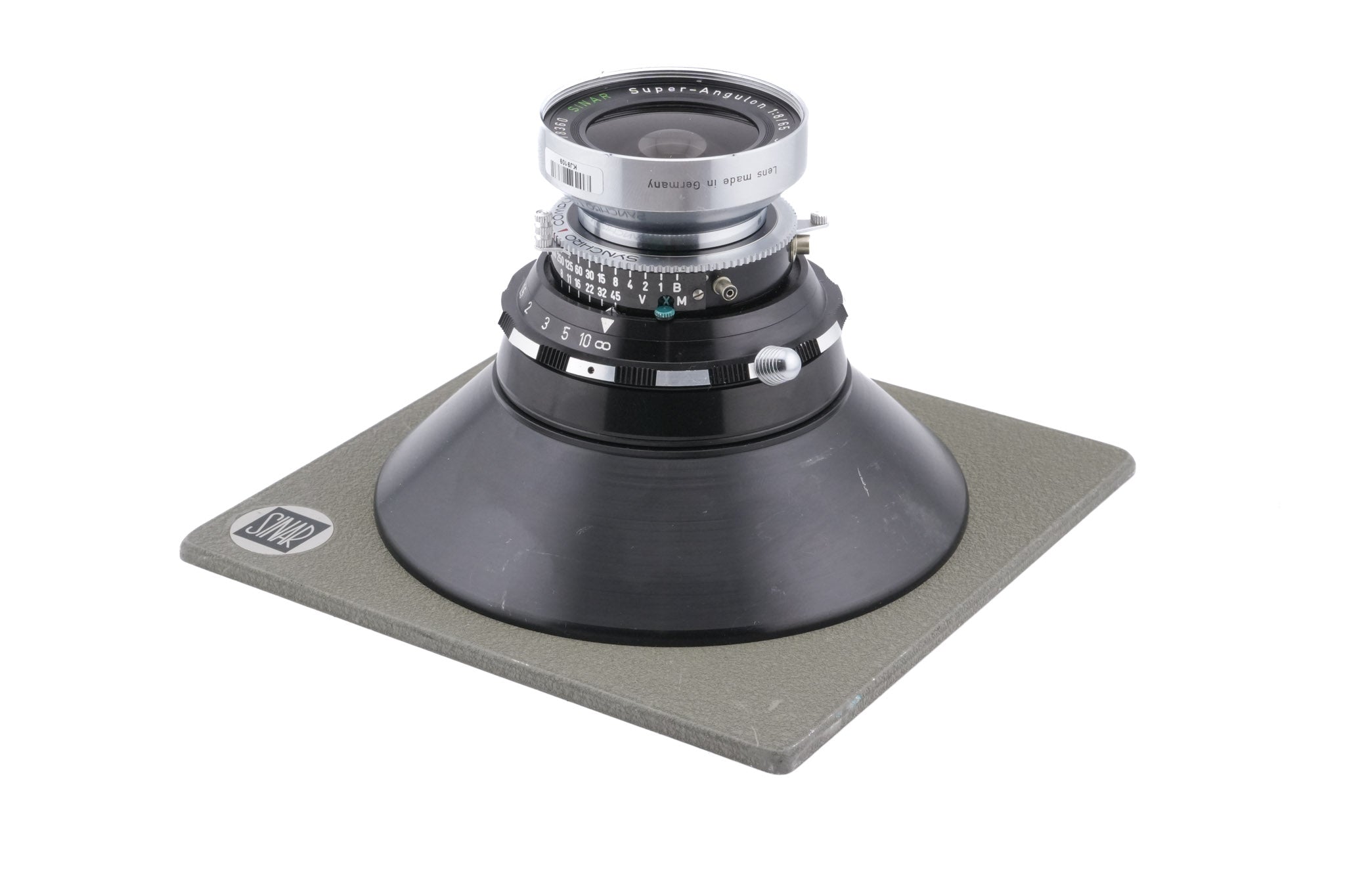 Schneider-Kreuznach 65mm f8 Super-Angulon (Shutter) – Kamerastore