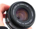 Canon 50mm f1.8 FDn