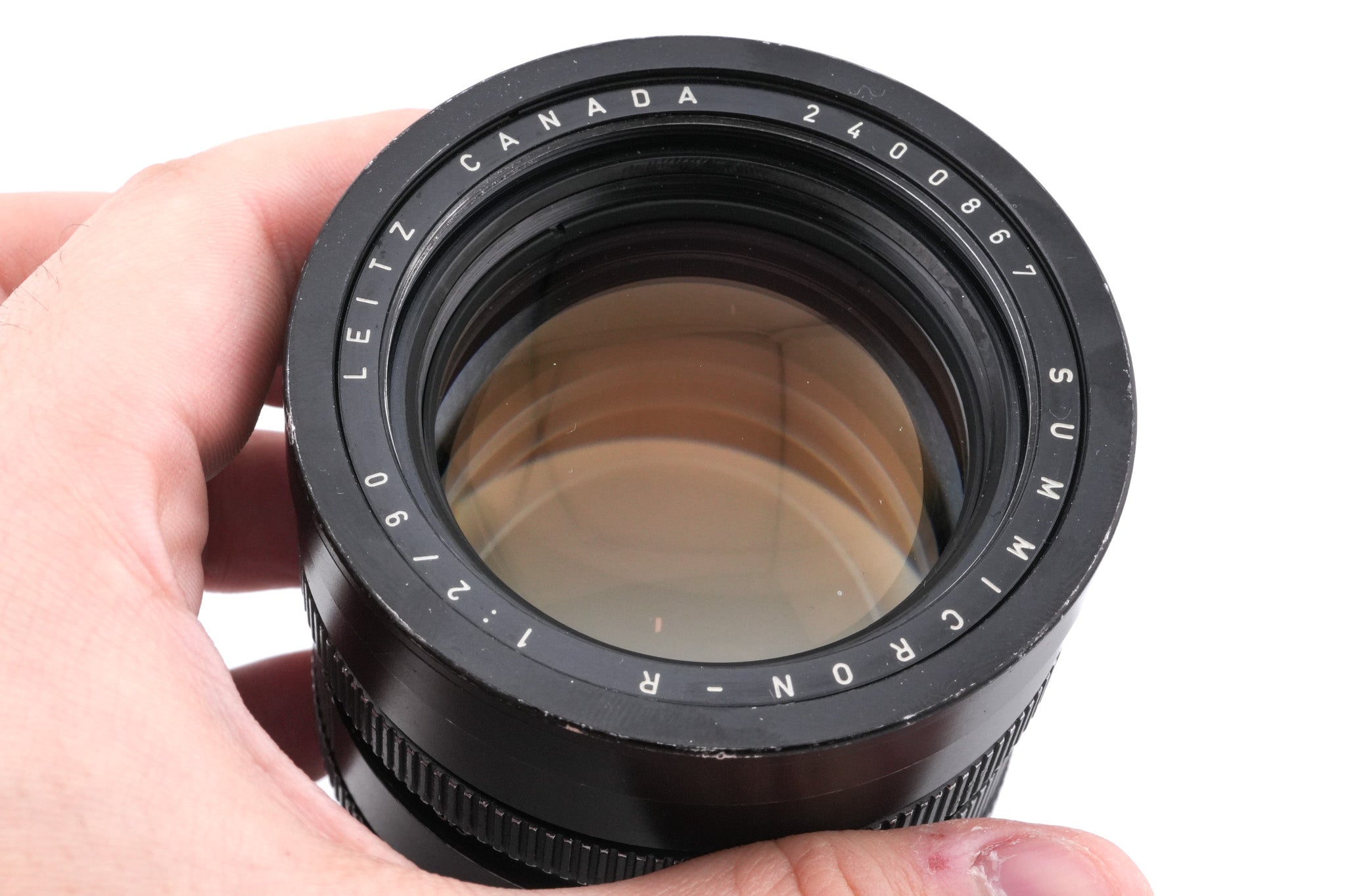Leica 90mm f2 Summicron-R (2-Cam) (11219)