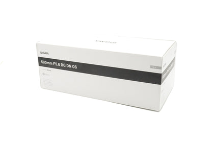 Sigma 500mm f5.6 DG DN OS Sports