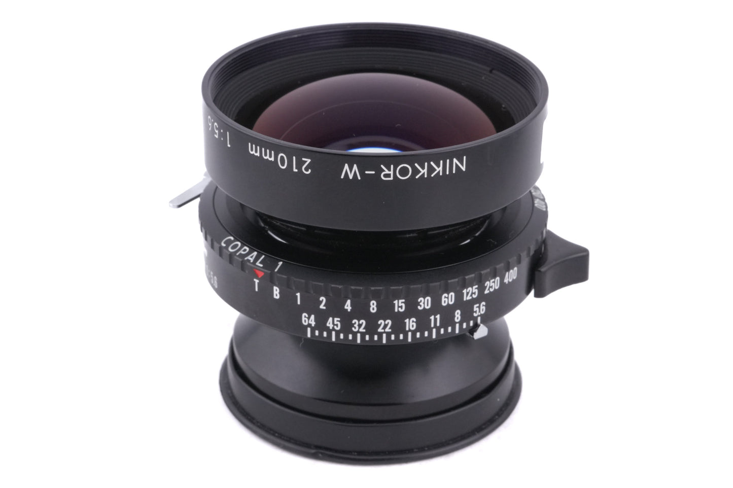 Nikon 210mm f5.6 Nikkor-W (Shutter)