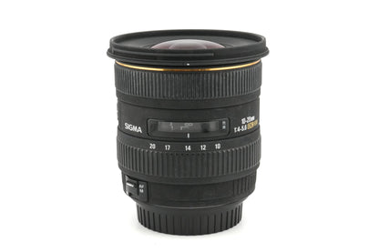 Sigma 10-20mm f4-5.6 EX DC HSM