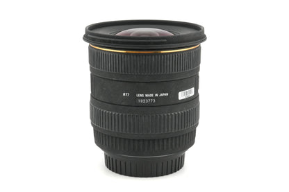 Sigma 10-20mm f4-5.6 EX DC HSM