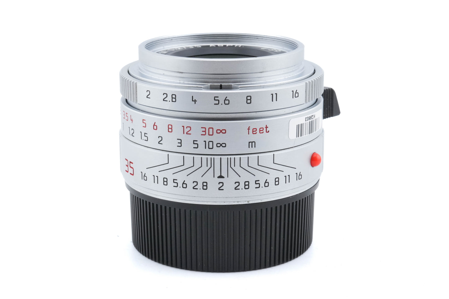 Leica 35mm f2 Summicron-M ASPH. (Type I) (Silver, 11882)