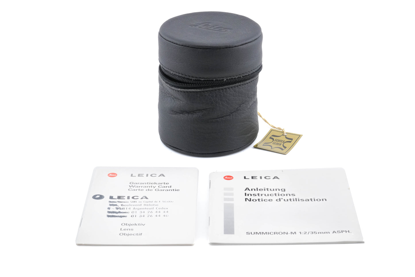 Leica 35mm f2 Summicron-M ASPH. (Type I) (Silver, 11882)