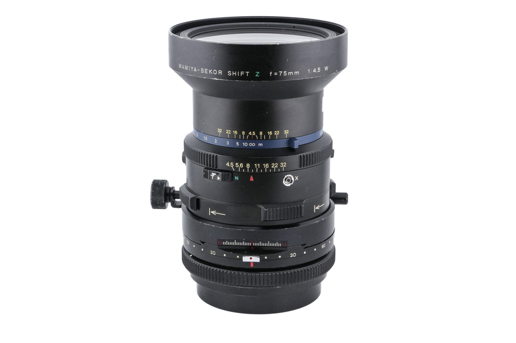 Mamiya 75mm f4.5 Sekor Shift Z W