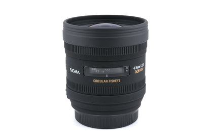 Sigma 4.5mm f2.8 EX DC HSM