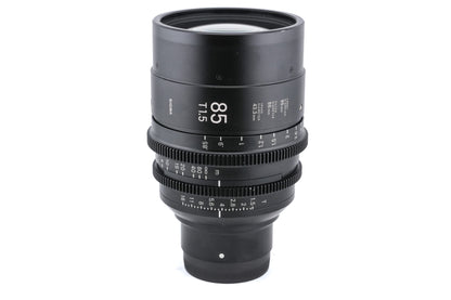 Sigma 85mm T1.5 FF High Speed Prime