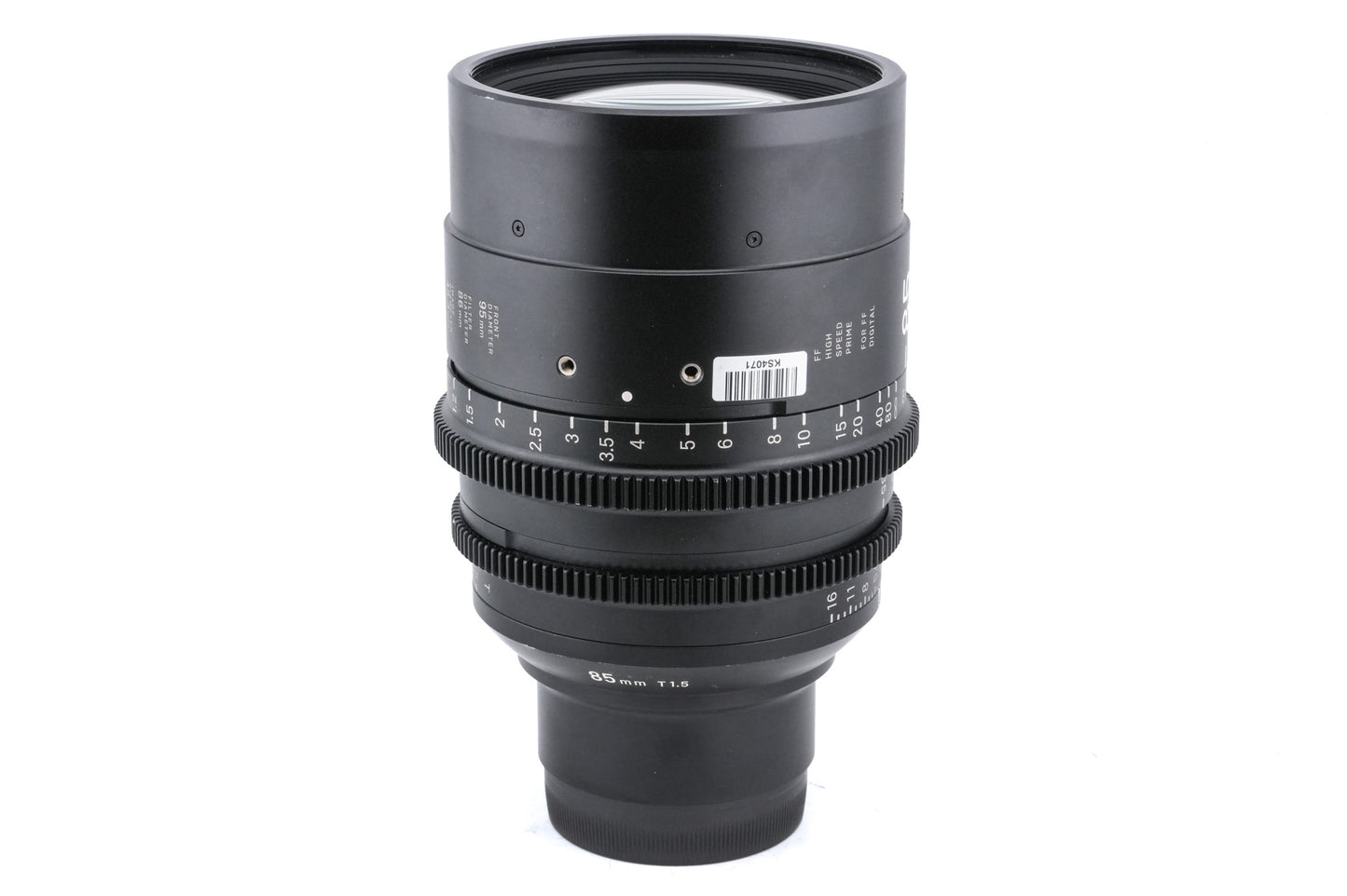 Sigma 85mm T1.5 FF High Speed Prime