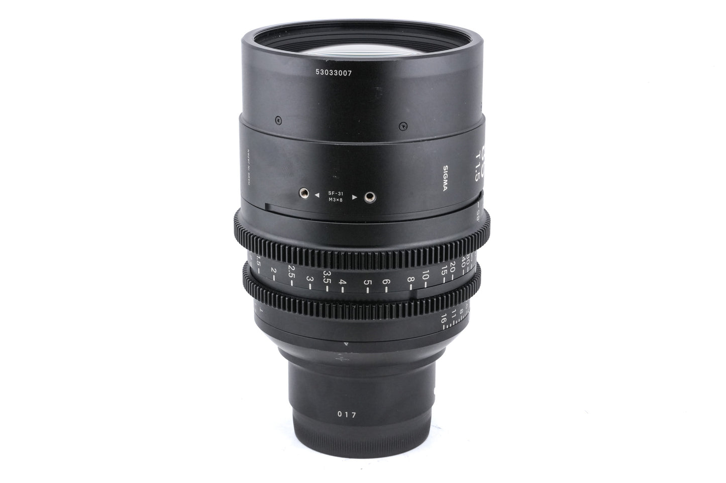 Sigma 85mm T1.5 FF High Speed Prime