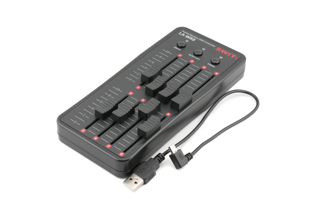 Swit LA-WR8-KIT Pocket Wireless DMX Controller Kit 1-3