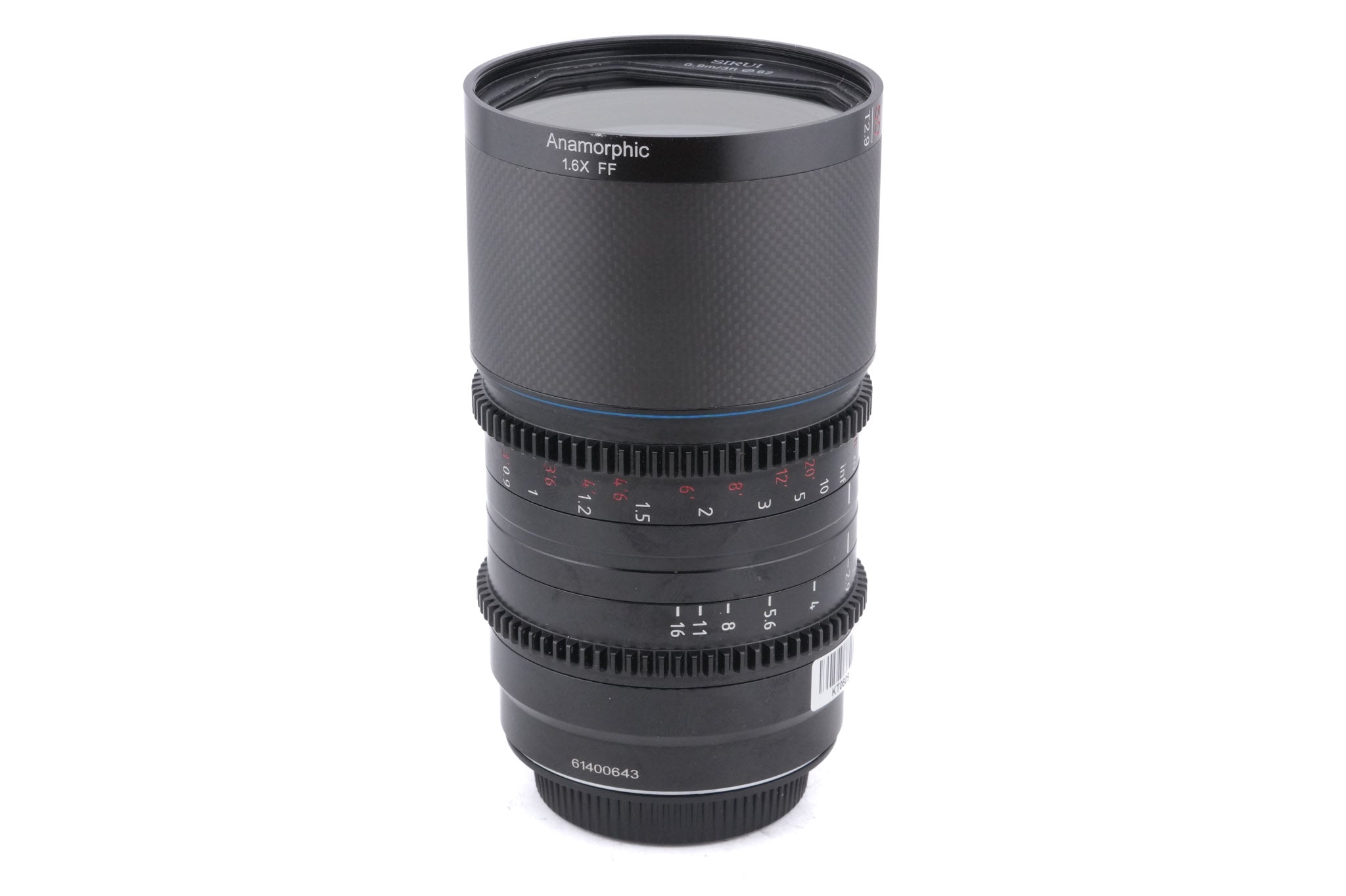 Sirui 50mm T2.9 Saturn 1.6x Anamorphic (Neutral Flare)