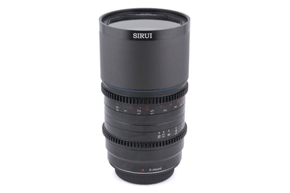 Sirui 50mm T2.9 Saturn 1.6x Anamorphic (Neutral Flare)