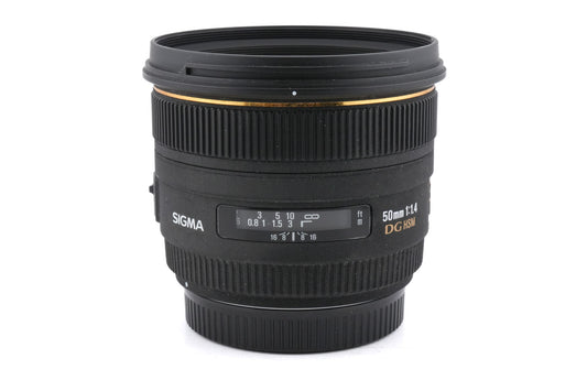 Sigma 50mm f1.4 EX DG HSM