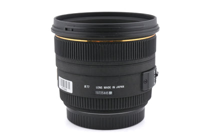 Sigma 50mm f1.4 EX DG HSM