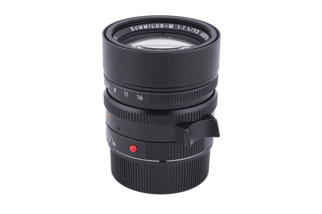 Leica 50mm f1.4 Summilux-M ASPH. (Type I) (Black, 11891 / 11716)