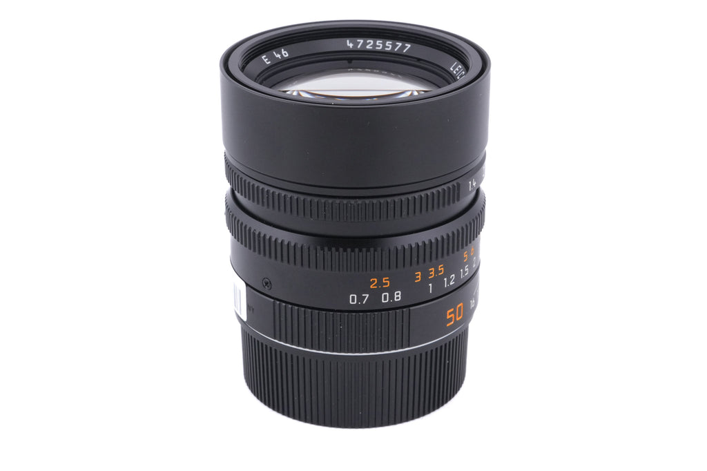 Leica 50mm f1.4 Summilux-M ASPH. (Type I) (Black, 11891 / 11716)