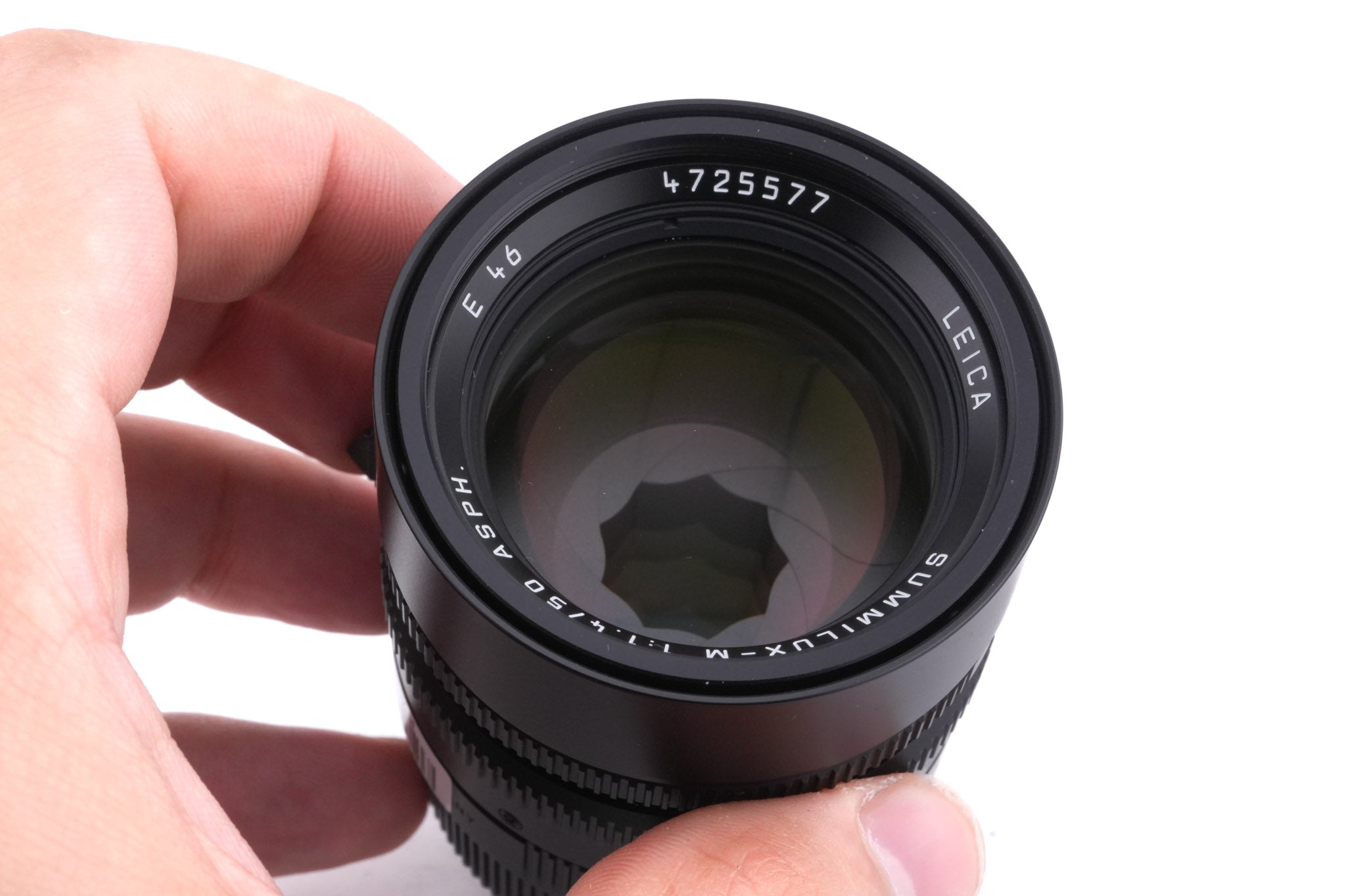Leica 50mm f1.4 Summilux-M ASPH. (Type I) (Black, 11891 / 11716)