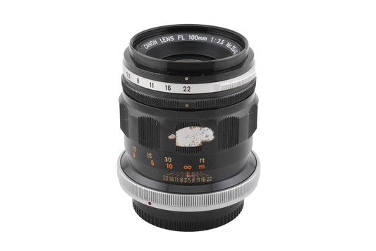 Canon 100mm f3.5 FL