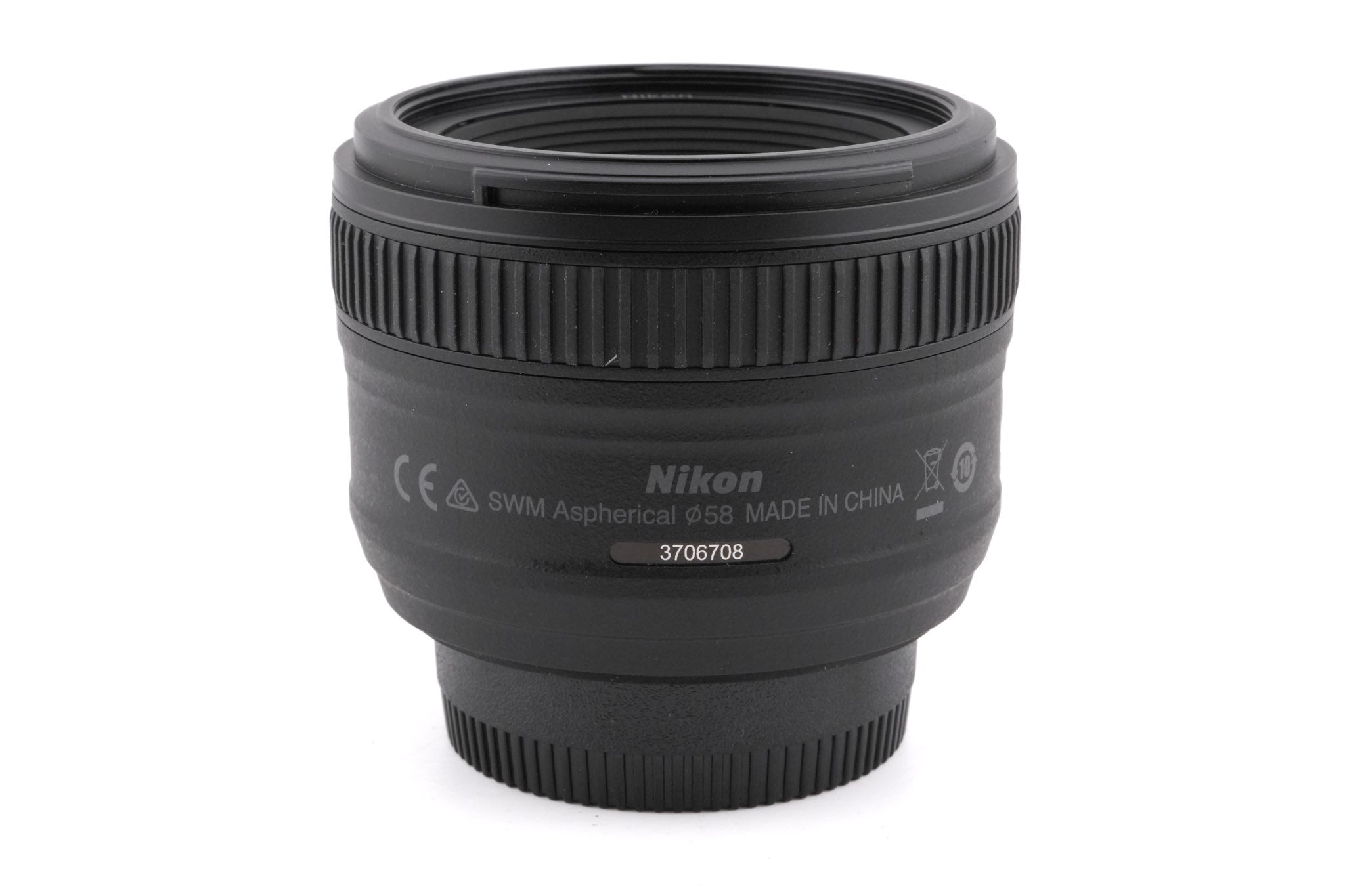 Nikon 50mm f1.8 AF-S Nikkor G - Lens – Kamerastore