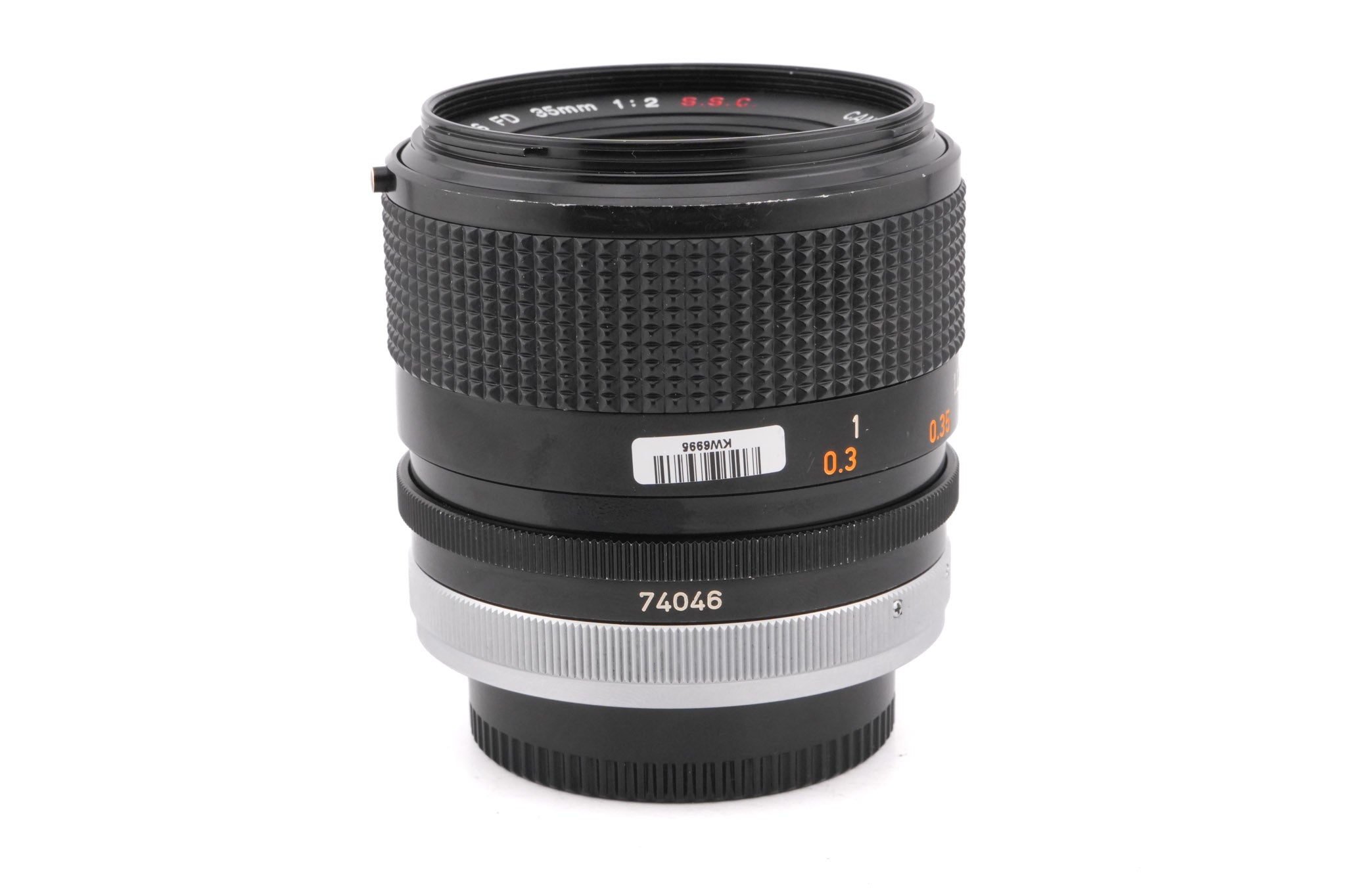 Canon 35mm f2 S.S.C. (Concave)