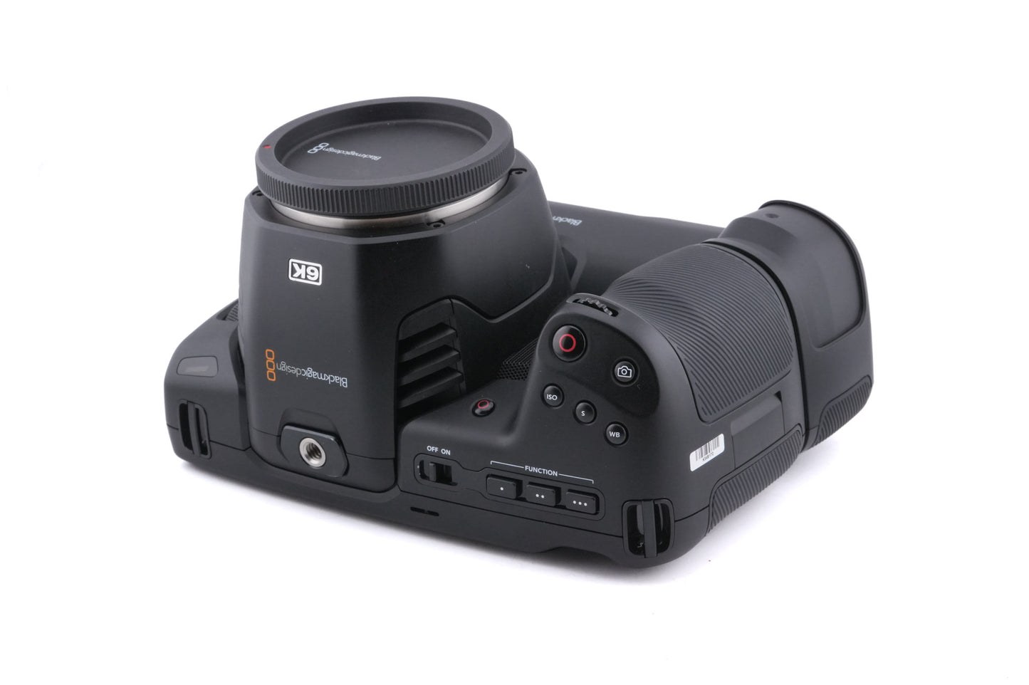 Blackmagic Pocket Cinema Camera 6K + Pocket Cinema Camera 4K/6K Battery Grip + BlackMagic Pocket Cinema Camera 4K/6K Battery Grip Cage (2765) + Rubber Top Handle (1446)