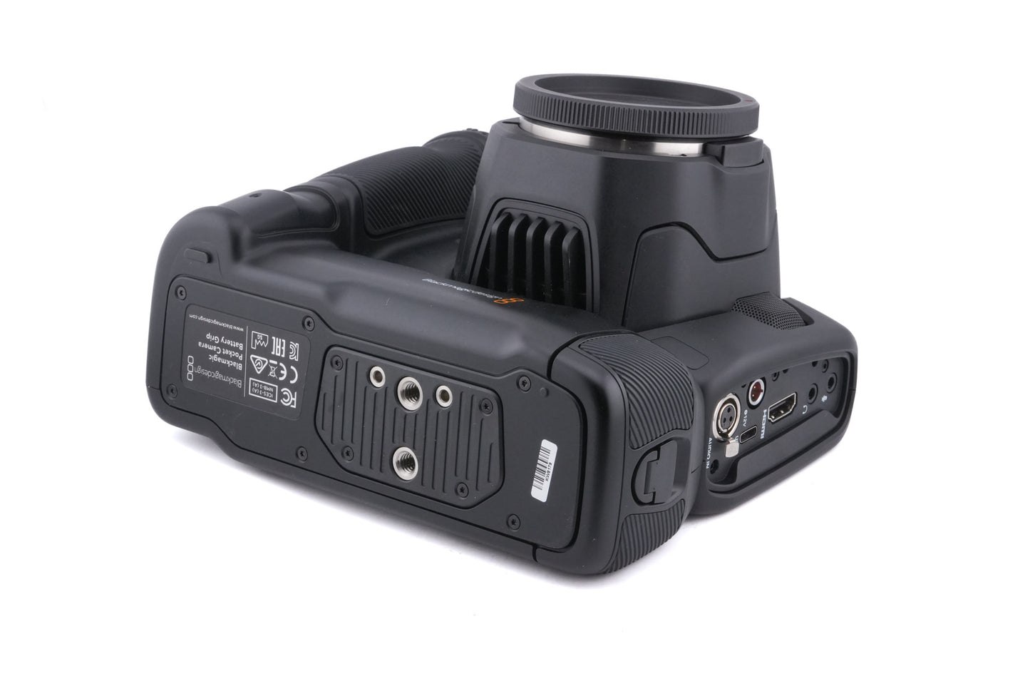 Blackmagic Pocket Cinema Camera 6K + Pocket Cinema Camera 4K/6K Battery Grip + BlackMagic Pocket Cinema Camera 4K/6K Battery Grip Cage (2765) + Rubber Top Handle (1446)