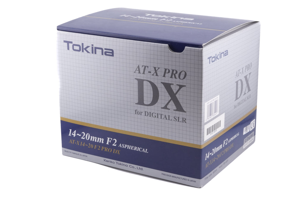 Tokina 14-20mm f2 AT-X Pro DX Aspherical