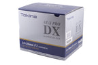 Tokina 14-20mm f2 AT-X Pro DX Aspherical