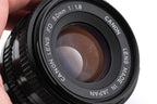 Canon 50mm f1.8 FDn