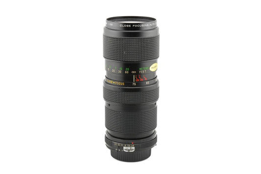 Vivitar 75-205mm f3.8 Close Focusing Auto Zoom