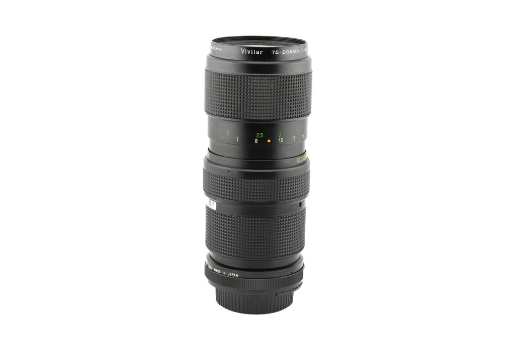 Vivitar 75-205mm f3.8 Close Focusing Auto Zoom