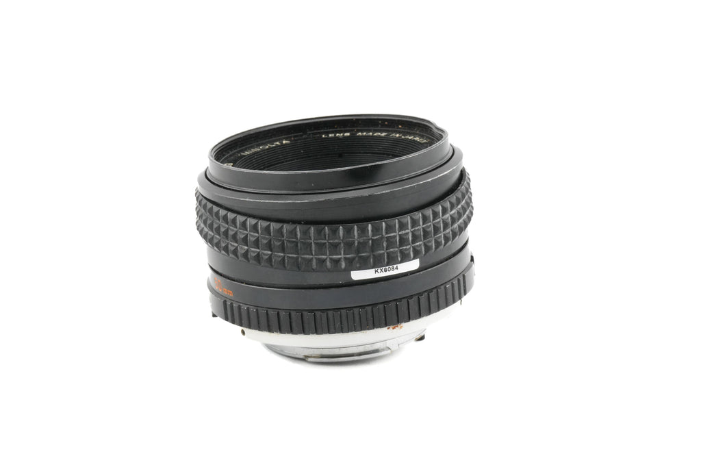 Minolta 50mm f1.7 MC Rokkor-PF
