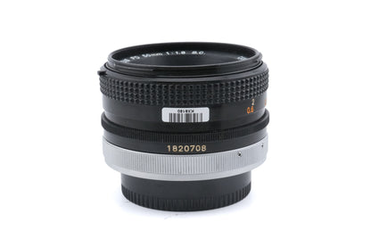 Canon 50mm f1.8 S.C.