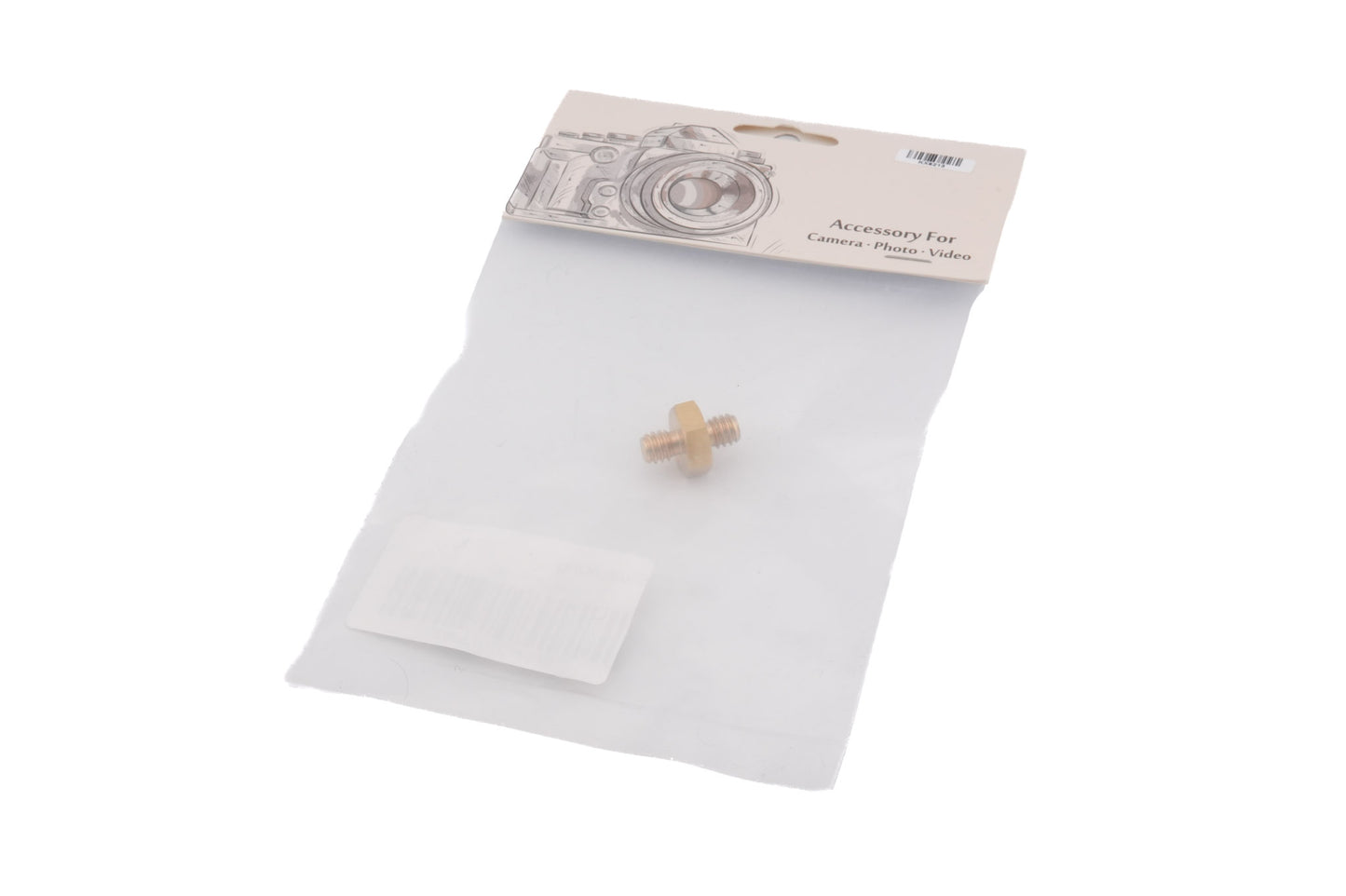 StudioKing 1/4" - 1/4" MC-1060B Male Spigot Adapter