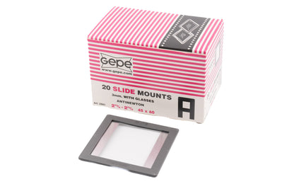 Gepe 45x60 Anti-Newton Glass Slide Mounts