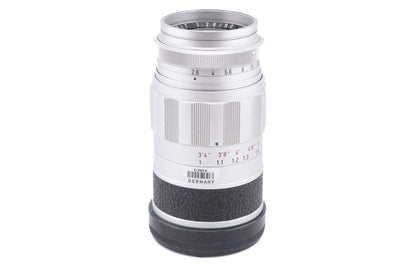 Leica 9cm f2.8 Elmarit (Silver, ELRIT-M / ELRIM / 11129)