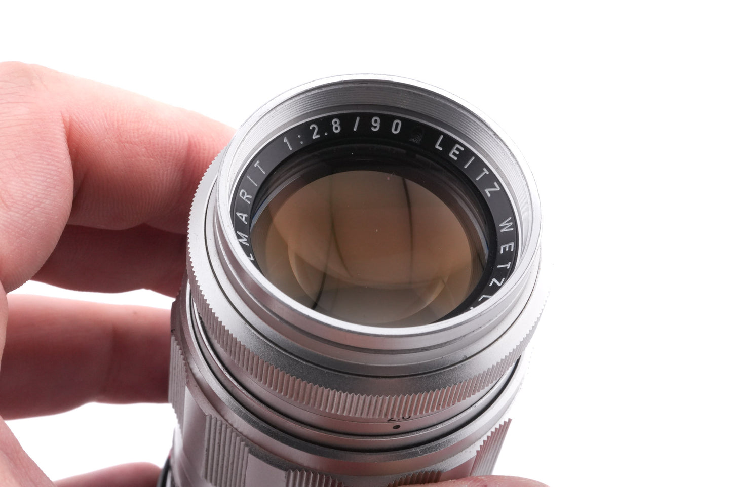 Leica 9cm f2.8 Elmarit (Silver, ELRIT-M / ELRIM / 11129)