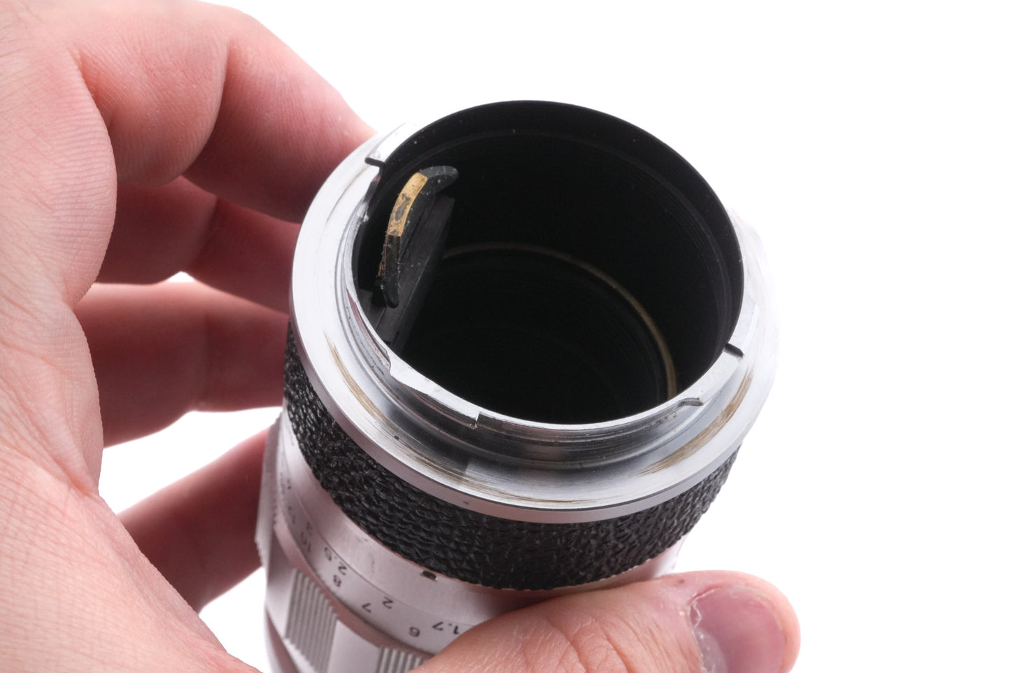 Leica 9cm f2.8 Elmarit (Silver, ELRIT-M / ELRIM / 11129)