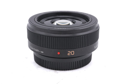 Panasonic 20mm f1.7 Lumix G ASPH. (H-H020A)