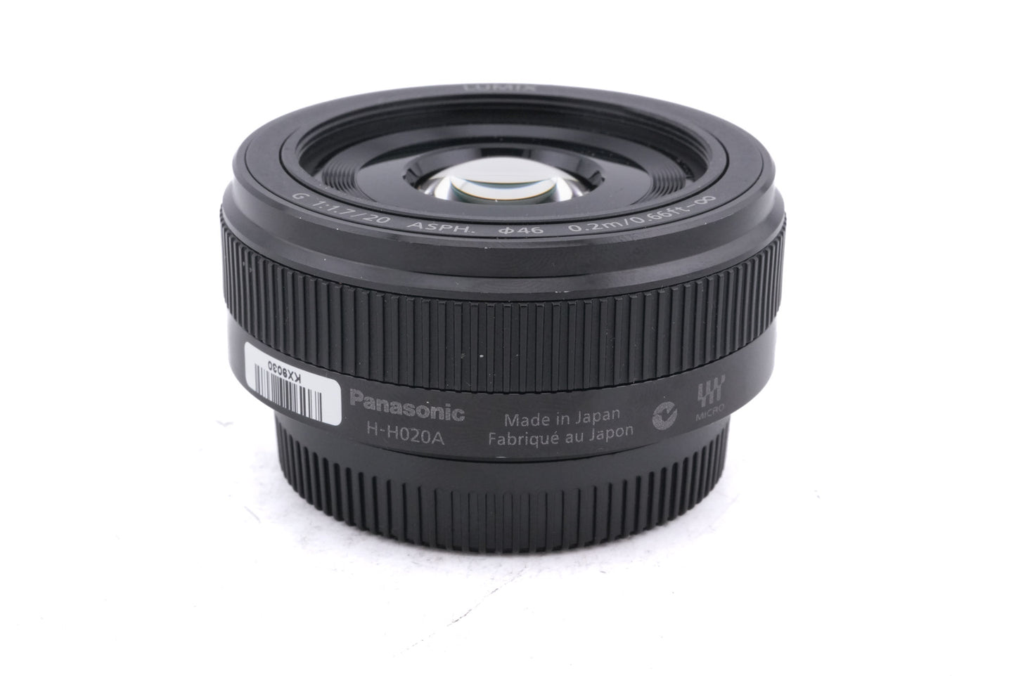 Panasonic 20mm f1.7 Lumix G ASPH. (H-H020A)