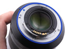Carl Zeiss 25mm f1.4 Distagon T* Milvus ZE