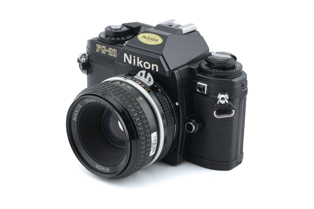 Nikon FG-20 + 50mm f2 Nikkor AI